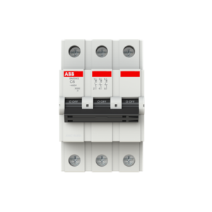 BMSW3C06  6Amp TP MCB 6KA