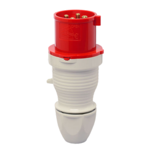Plug 32A 4P 6h with external cable gland