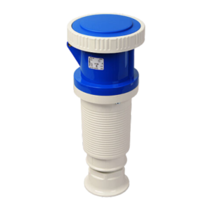 Waterproof coupler 63A 3P 6h with cable gland